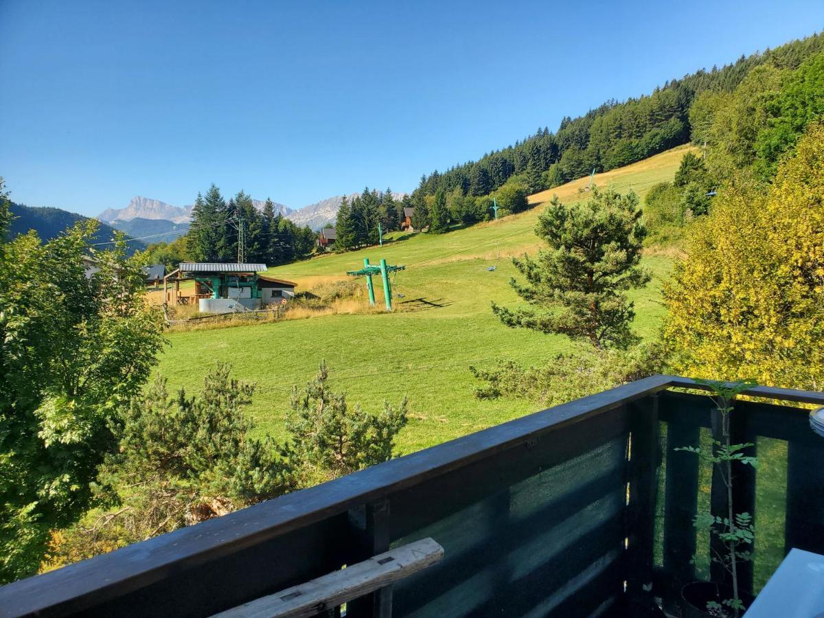 Appartement Col De L'Arzelier Chateau-Bernard Bagian luar foto